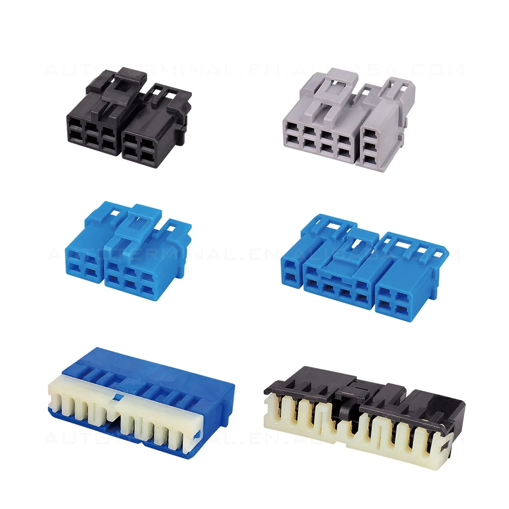 1928404669 Oxygen Sensor 6pin Automotive Connector Terminal 6 Pin Bosh LSU 4.9 Wide Band Connector