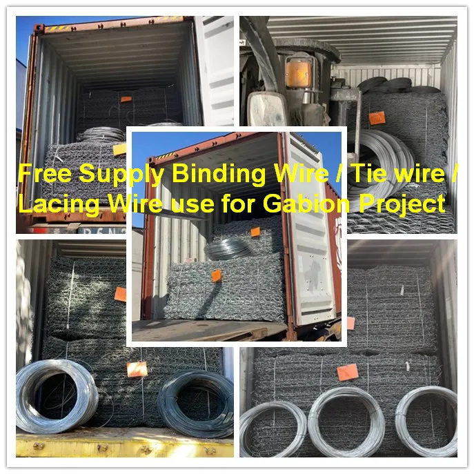 Rockfall Netting Protection Gabion Basket for Stone Cage Retaining Wall