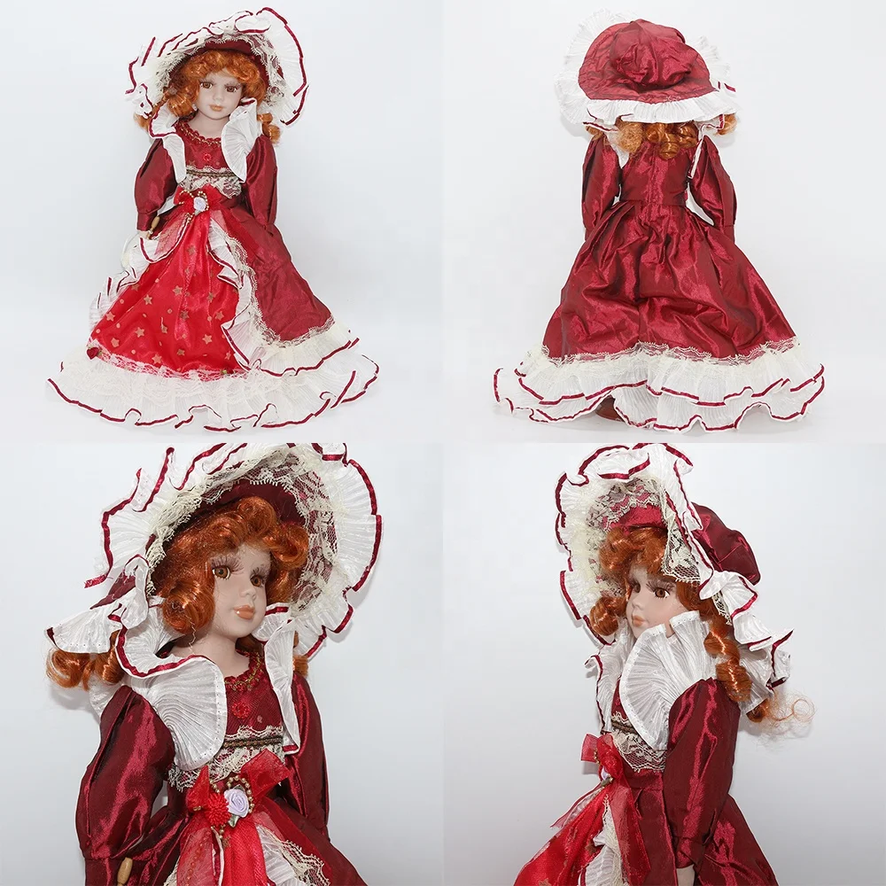 Mixed Designs Antique Porcelain Dolls for Collectors OEM Available