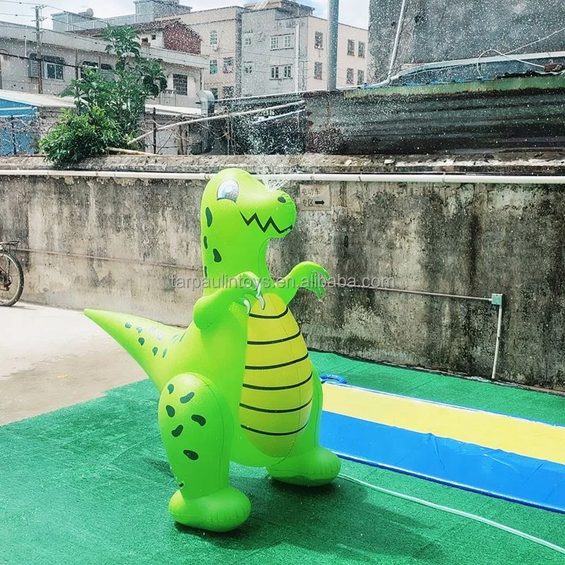 Spray Dino Outdoor Yard Jogos Brinquedos Água Espirrar Dinossauro