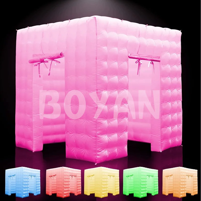 Boyan Lighted Giant Sealed Inflatable Cube Tent Airtight Pvc ...