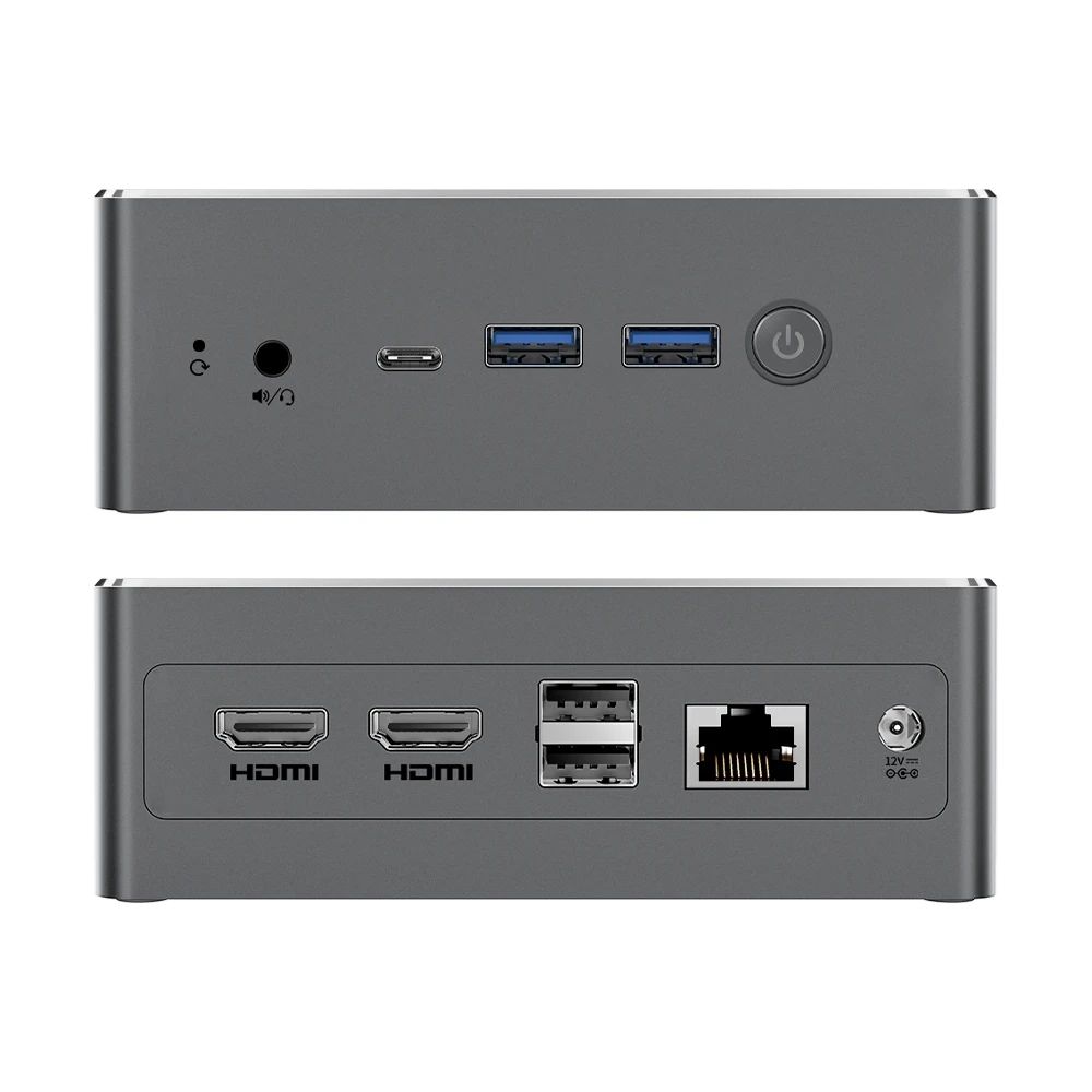 BMAX B4 Plus Win 11 PC Mini RAM 16GB SSD 512GB komputer Desktop