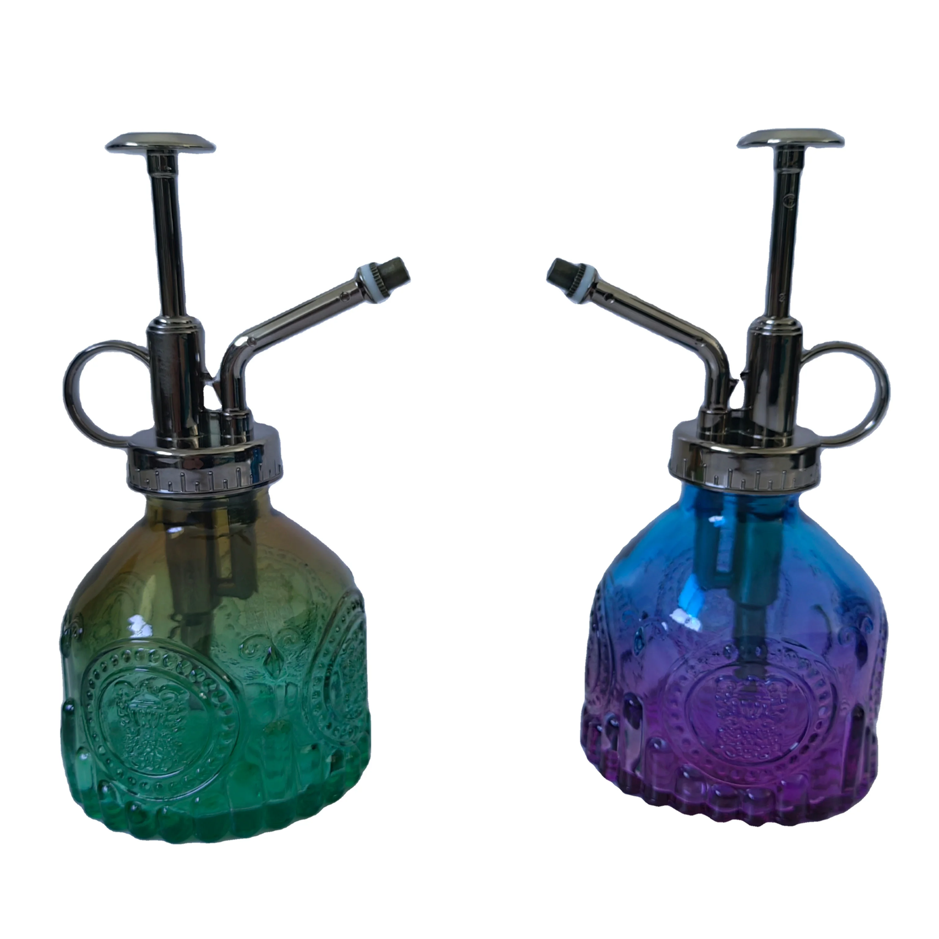 Бутылка с распылителем для цветов стеклянная бутылка мини-бутылка растениями в стиле ретро декоративная растений насосом