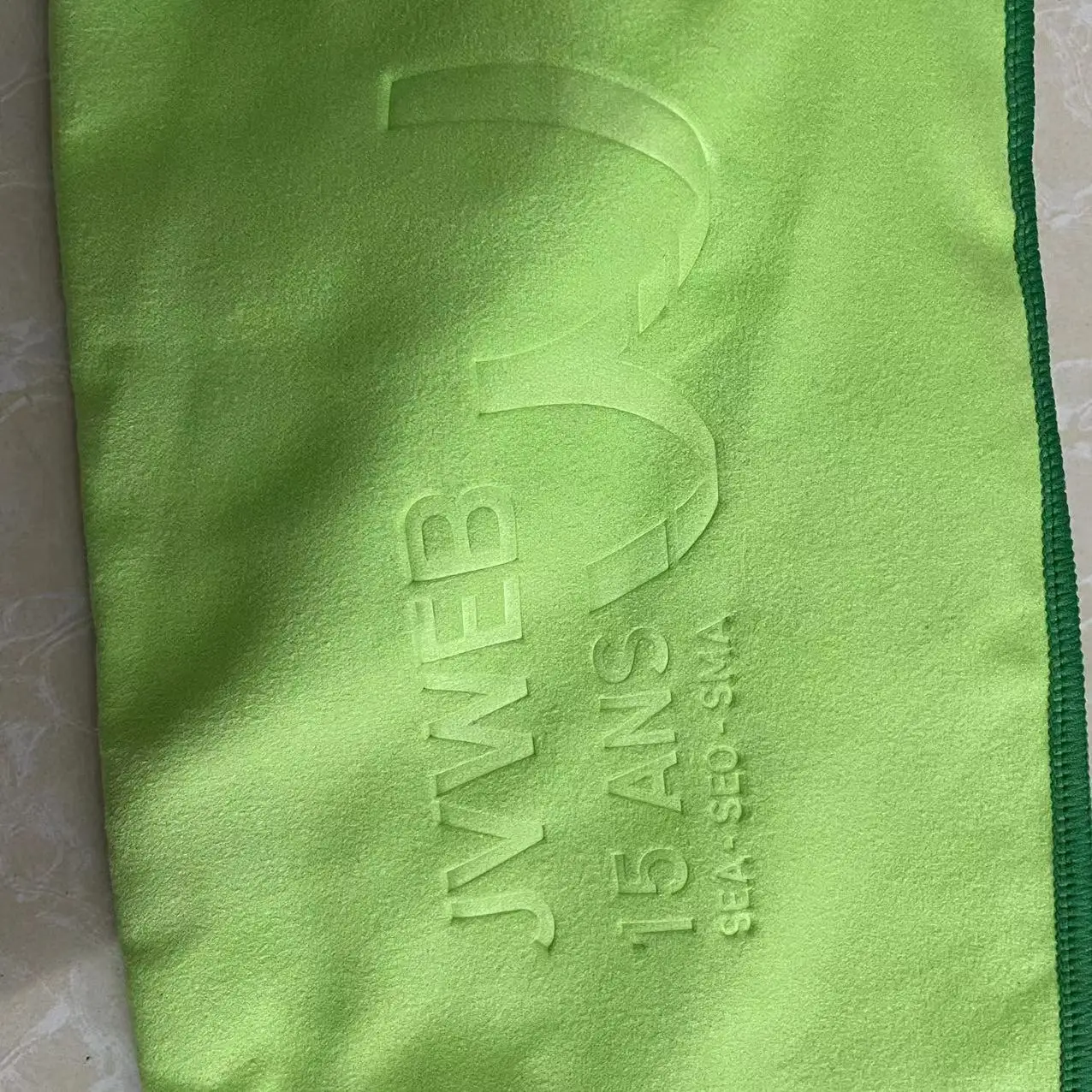 custom logo microfibre outdoor microfiber suede sports towel for gym towel details