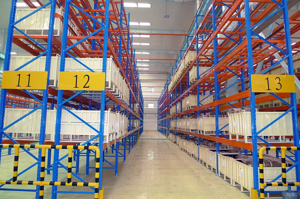 3 Ton Heavy Duty Pallet Racking System for Warehouse Storage - 3 Layers ...