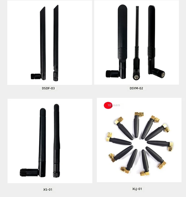 5G Full-Band Router Antenna 4G Omnidirectional High-Gain Rubber Duck Foldable Wireless Wi-Fi IP65 Protection