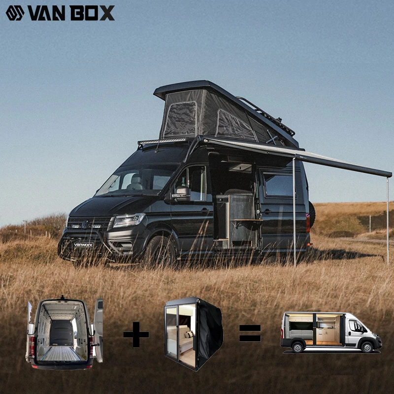 Sprinter Van Conversion Modular Campervan 4x4 Pickup Camper for