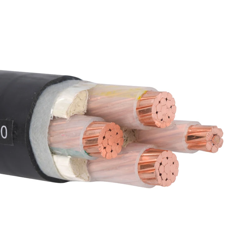 NYY/ YJV Copper core cross-linked polyethylene insulated PVC sheathed power cable 0.6/1KV multi-core power cable without armor