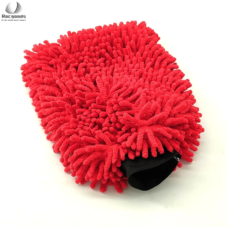 20*28 см синельное микроволокно тряпка губка комплект Безворсовая Ткань Профессиональные боксерские перчатки Автомойка рукавицей