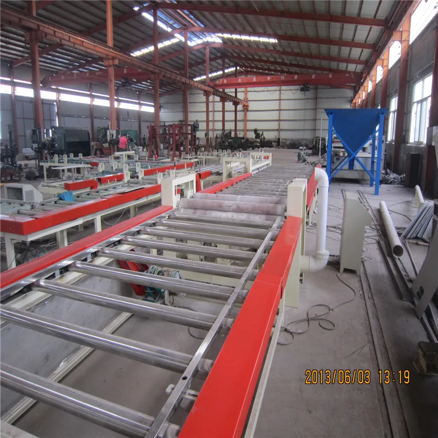 Full Automatic Pvc Lamination Gypsum Ceiling Board Production Line Machine Plant