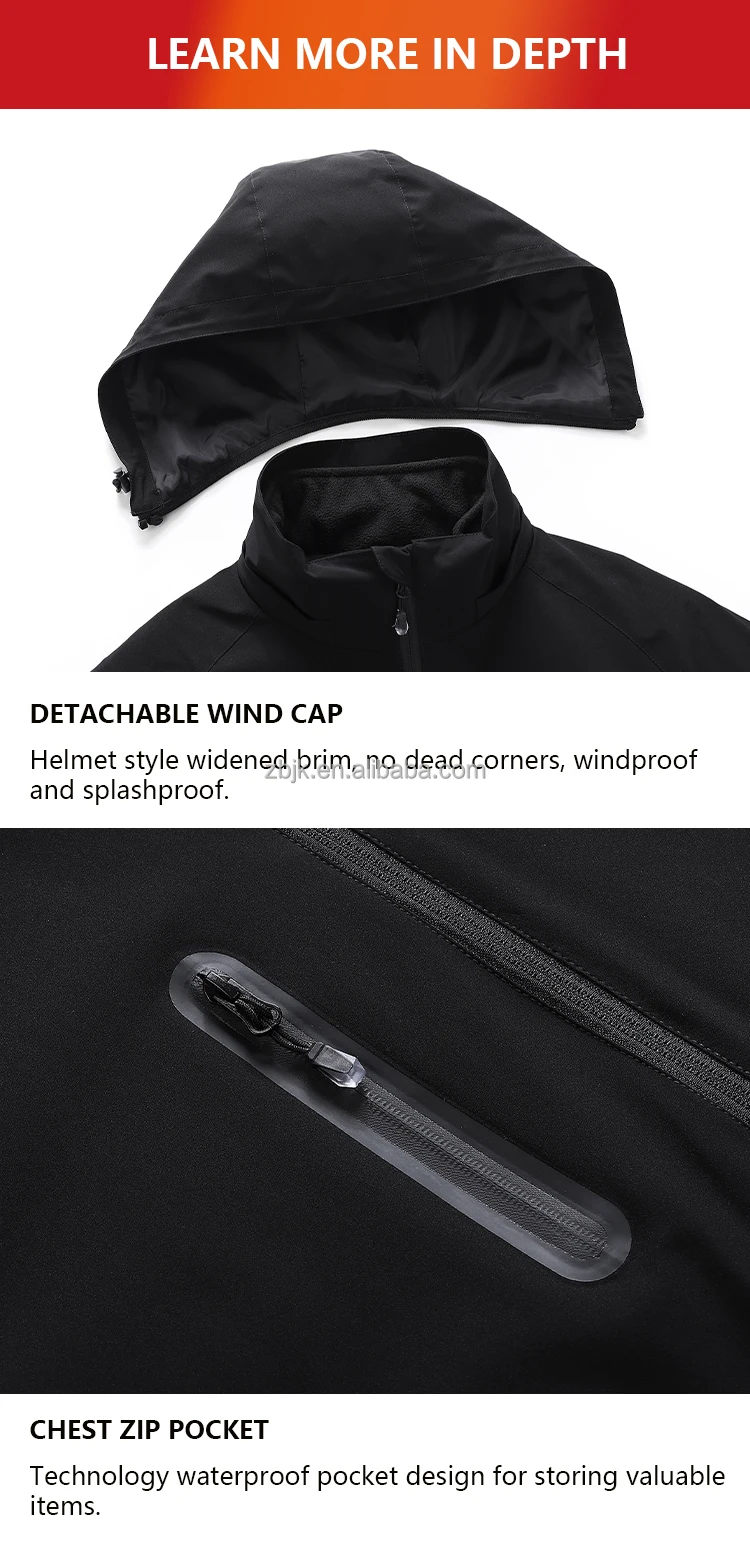 Heating Clothing Winter Waterproof Electric Usb Thermal Puffer Heated