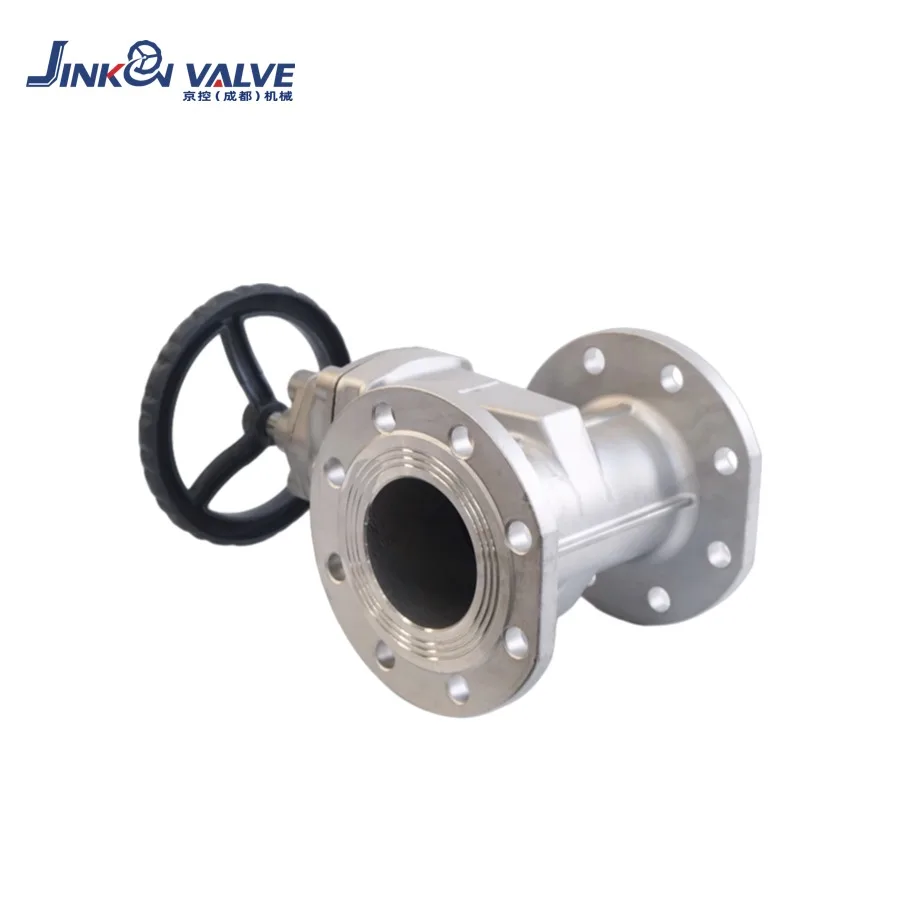 Stainless Steel Non-Rising Stem Resilient Seated Flanged Gate Valve 304/316 for Water Oil Chemical Fluid Control IndustrialValve
