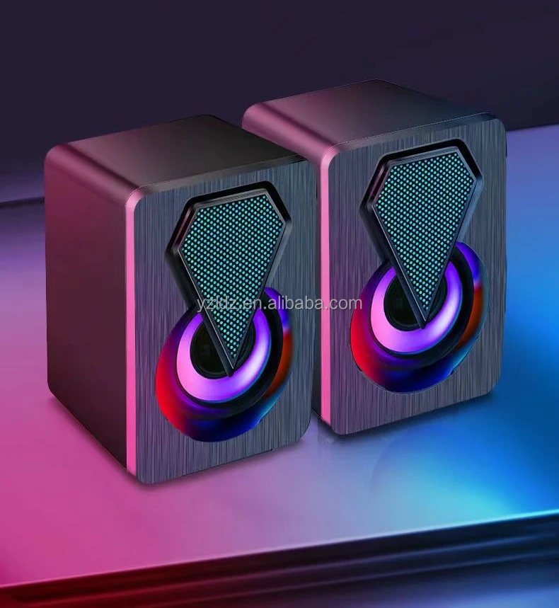 Professional Home Audio Sound Usb Wired Portable Mini Speaker 2.0