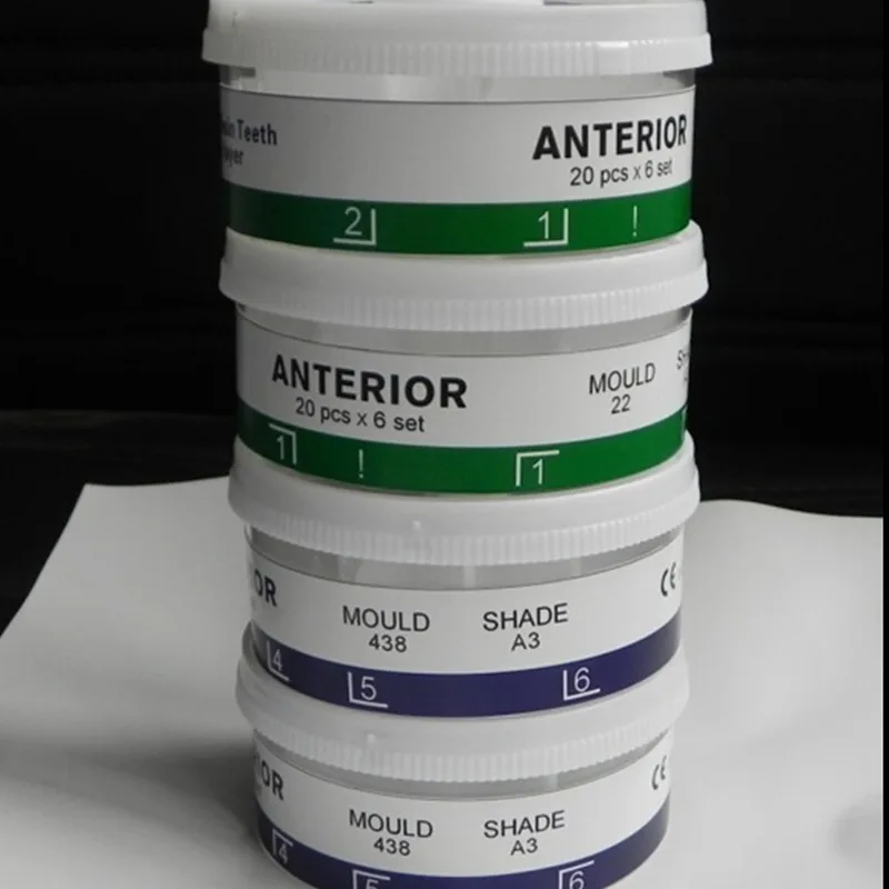CE ISO Dental Supply Multi-Layer Acrylic Resin Teeth for Dentures