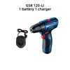 GSR 120-LI 1 batteria 1 caricabatterieUS