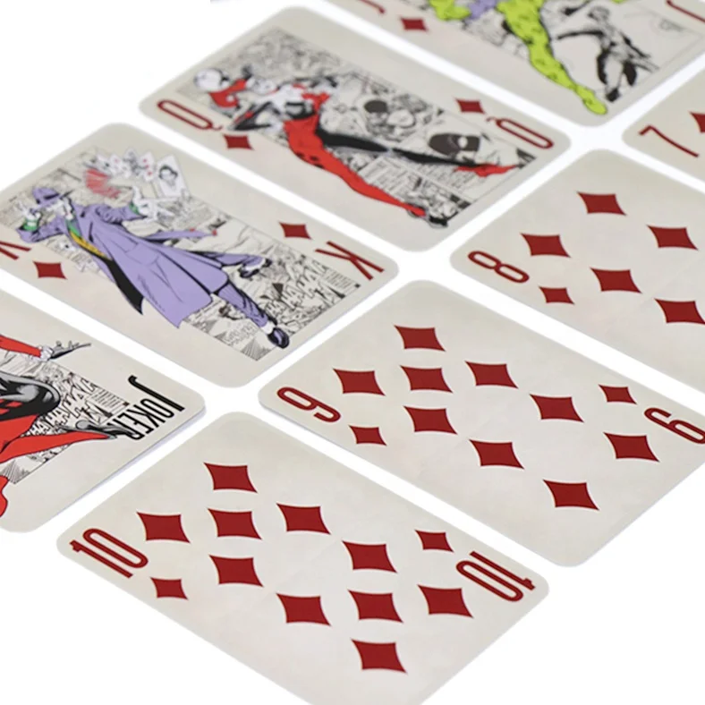 Free Samples Factory Custom Playing Cards Logo Poker Set Printed High Quality Standard Art Paper Card Game for Adult Games