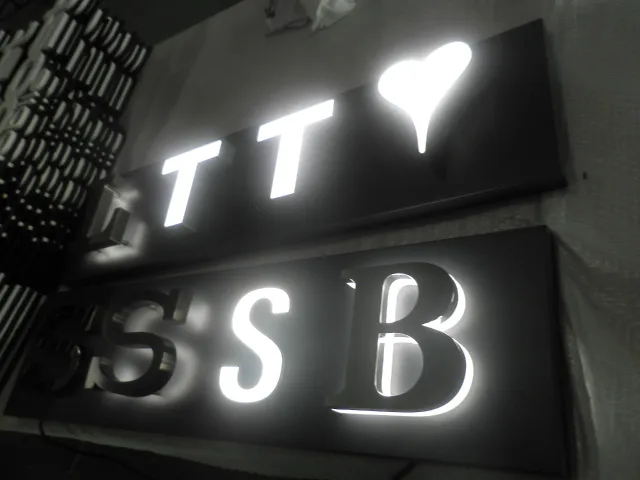 Пользовательские светодиодной подсветкой номера электронный свет 8 дюймов современный дом адрес