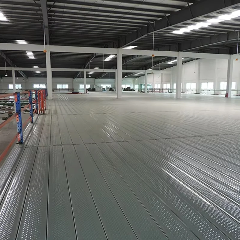 Warehouse Mezzanine Floor Steel Storage Multi-Level Industrial Rack with  LIFT and RAL Colour System Adjustable