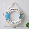 colorful A light blue 30-centimeter life buoy