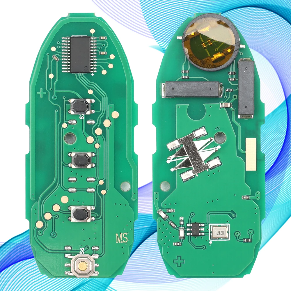 SZMAISHI Car Key for 2007-2014 N-issan Altima / Maxima / 4-Button Smart Key/315MHZ/PN 285E3-JA05A/ KR55WK48903/49622 Vehicle Key