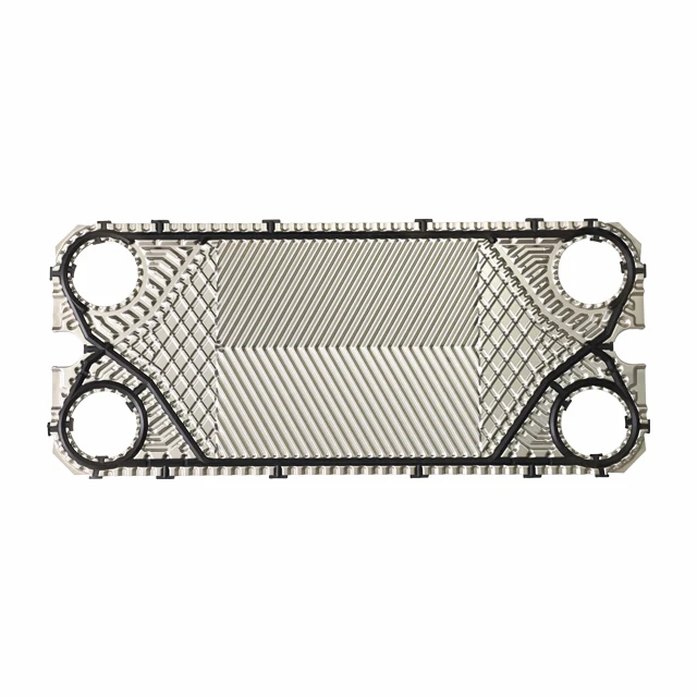 C-276 High Corrosion Resistance Plate Heat Exchanger Plates Price for Cooling and Heating H2SO4 Sulfuric Acid