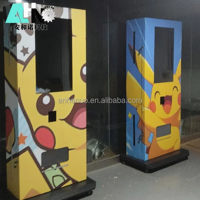 32-Inch Vertical Advertising Screen Floor Standing Vending Machine for  Cigarette Vap & Ads