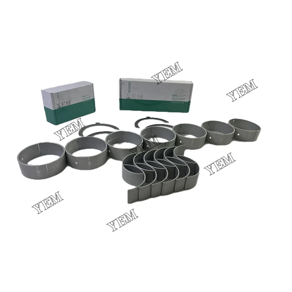 3T90 Main Bearing and Connecting Rod Bearin Kit & Thrust Washer Set for Yanmar Industrial Engines for Yanmar Engine Bearing Set