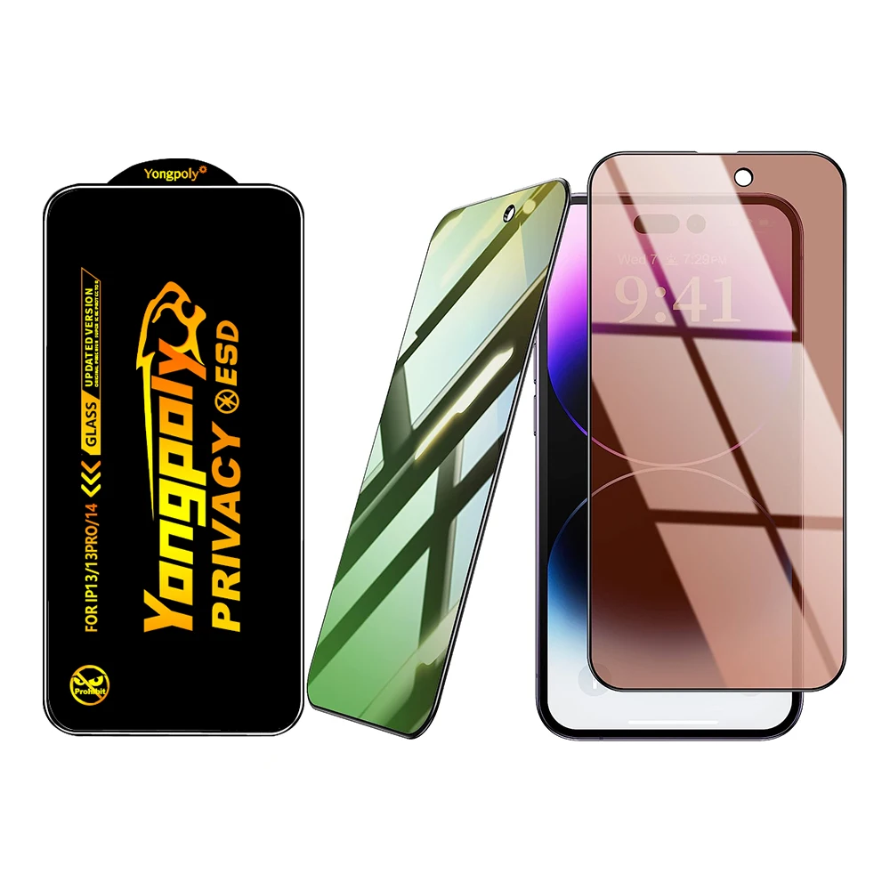 2 Pezzi Pellicola Protettiva Privacy Per IPhone 11 – Vetro Temperato 3D Anti-Spy – Copertura Completa Case Friendly - 4