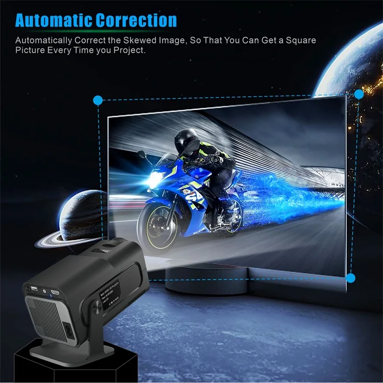 Wholesale HY320 Full Hd Home Theater Proyector Mini Smart Android Projectors Portable Outdoor Travel 4K Projector HY320