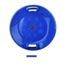 Snowflake ski disc-blue