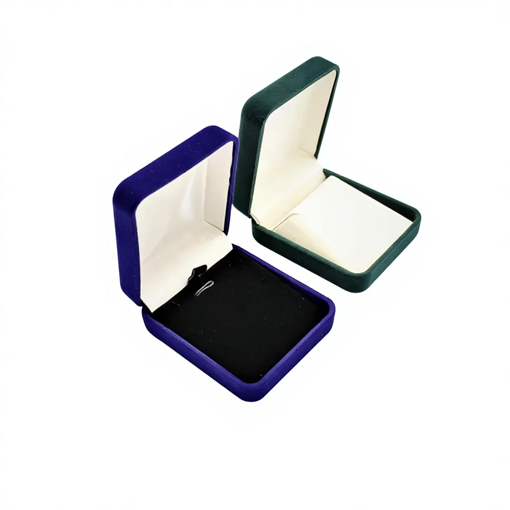 Handmade Modern Rectangle Storage Box with Velvet Lining Customized Color Size for Jewelry for Valentine’s Day Gift Wrapping