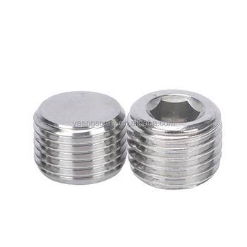 Viti Senza Testa In Acciaio Inox 304 &ndash; Filettatura Metrica M3-M33, Esagonali, Coniche
