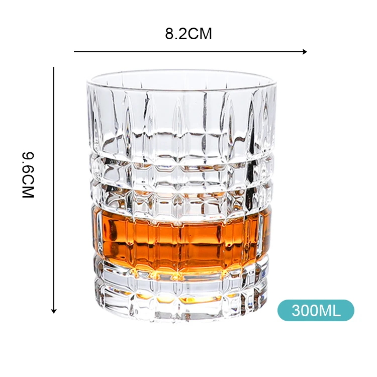 Free Sample Lead Free Modern Drinking Whiskey Crystal Drinking Glassware  Embossed Whisky Glass Cup for Home Bar - China Luxury Glasses Whiskey and  Cool Glasses Whiskey price