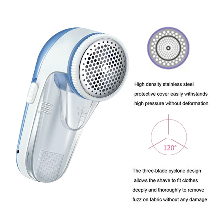 Rechargeable Portable Sweater Pill Defuzzer Fuzz Balls Remover Fabric Shaver Cordless Lint Remover