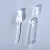 Clear bottle with clear pump