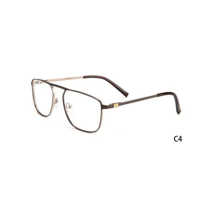 2025 New Arrival Custom Anti Blue Light Blocking Lenses Metal Eyeglasses Optical  Glasses