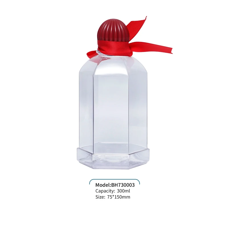 250ml Factory Price PETG Container 300ml Plastic Lotion Bottle With Red Ball Cap
