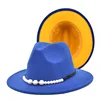 Royal blue + yellow