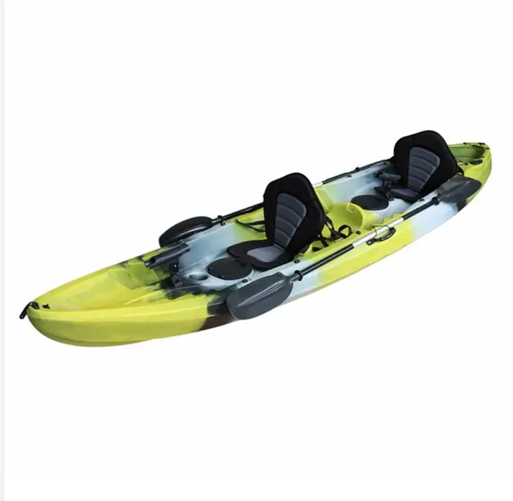 HDPE Cheap Plastic  Kajak Par 2 Person Recreational Fishing Kayak M2 for Sale