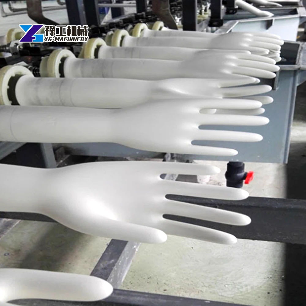 Nitrile Latex Examination Glove Making Producing Machine Manufacture