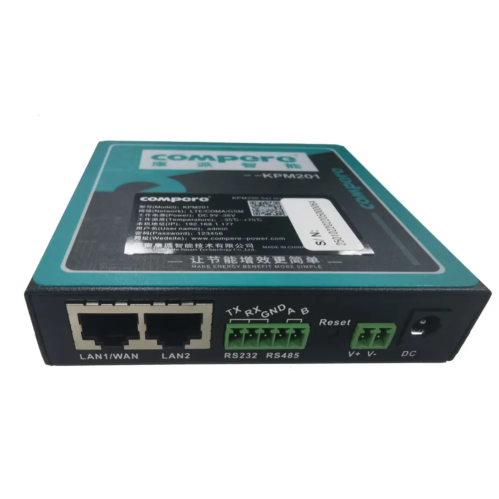 Industrial Smart Meter Data Collector Wireless Modbus Serial to WiFi Converter IoT Gateway