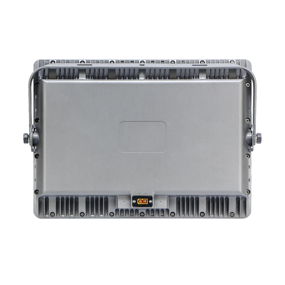 KCD оптовая цена все в одном наружный Ангел двойной светодиодный склад Солнечный прожектор теплый белый 300 Вт с дистанционным управлением