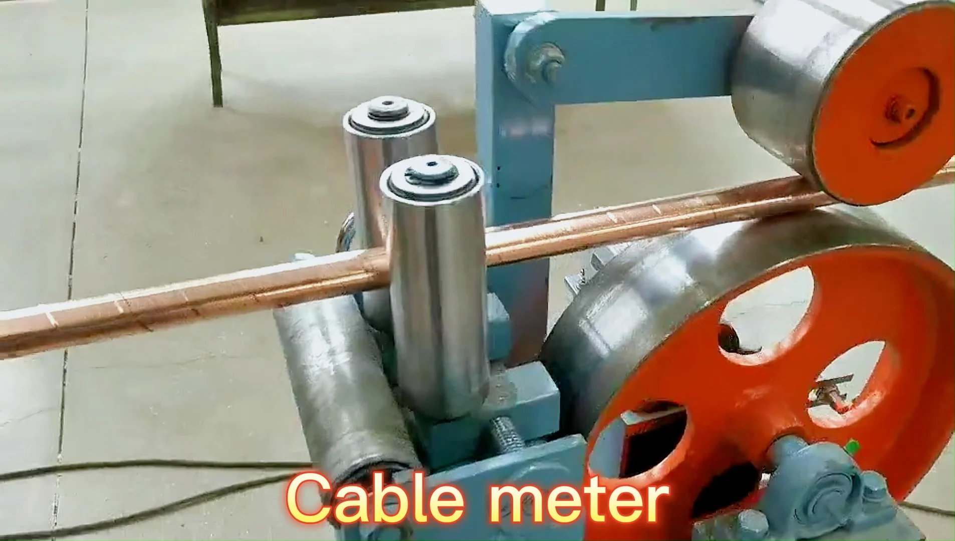 Cable Wire Rope Length Meter Counter Digital Wheel Cable Length