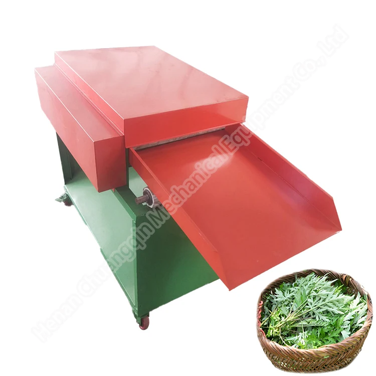 And Stem Separating Herbal Machine Leaf Peeling Factory Direct Selling Wormwood Defoliation Machine