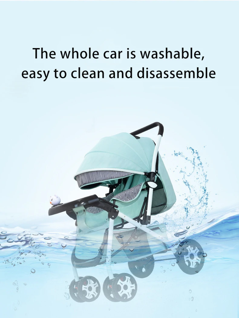 Wholesale Multifunction High End Earthquake Resistant Folding Kids Stroller Newborn Baby