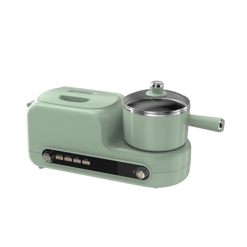 Breakfast Station 6 Level Browning  3 in 1 Electric Heating Cooker and 2 Slicer Sandwich Bread Toaster