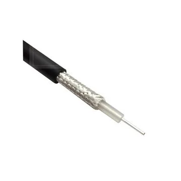 RG223 RF coaxial cable jumper with BNC angle silver plated connectors 50 ohm