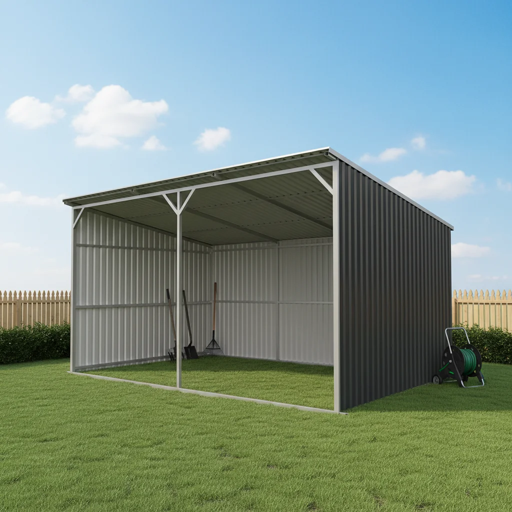 LS1912-H317 家畜用シェルター メタル馬小屋・キャメル用シェルター