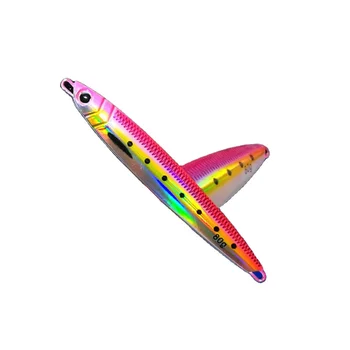 WC-4 Saltwater Sinking Fishing Metal Jig Lure 60g/80g/120g/150g/200g/250g 3D Printing Fishing Jigbait Metal Jigging Lure – Metal Jig – view 4