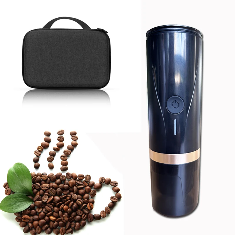 Portable PCM03 Espresso Coffee Maker USB Type C Rechargeable for Hotels Household Car RV Travel Camping Brew System Included